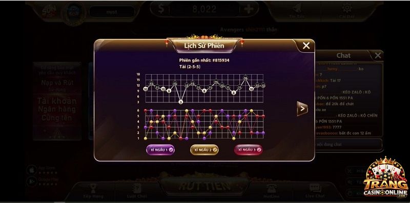 Một vài lưu ý soi cầu trong game Tài Xỉu