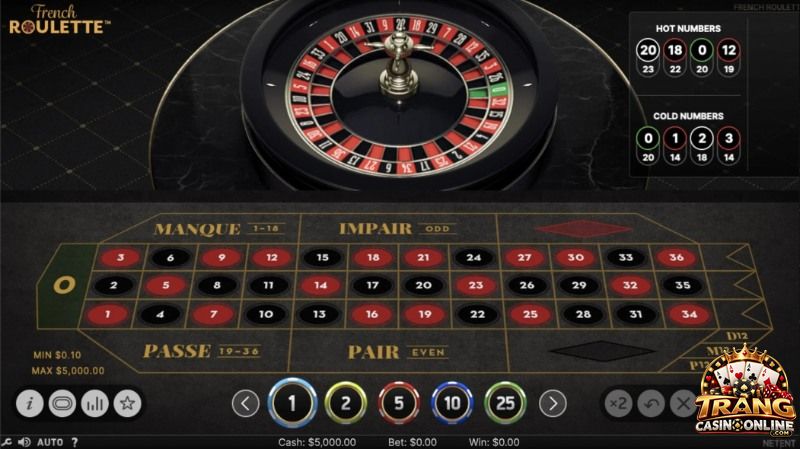 Hình thức cược trong vòng quay Roulette khá đa dạng